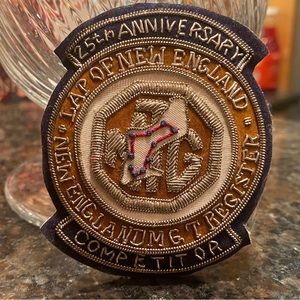 Vintage MG Patch New England - Authentic